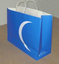 The moon bag, 54 cm x 50 cm x 15 cm